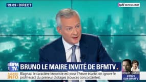 Bruno Le Maire veut "que chaque Français puisse acheter un véhicule qui consomme moins" pour devenir "moins dépendant du pétrole"