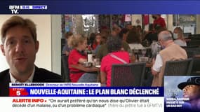 Benoît Elleboode (ARS): "Il était temps de déclencher le plan blanc" en Nouvelle-Aquitaine