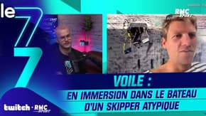 Twitch RMC Sport : En immersion dans le bateau de Benjamin Ferré, un skipper atypique