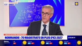 70 magistrats en plus d'ici 2027 en Normandie: 