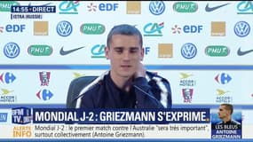 Mondial 2018 : "Je suis prêt et assez tranquille", confie Antoine Griezmann