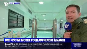 Un camion-piscine itinérant pour apprendre à nager à tous les enfants