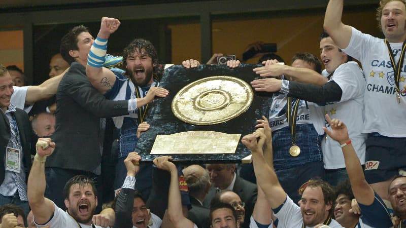 Castres vainqueur du Top 14 en 2013