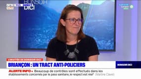 Migrants aux frontières: "Je suis là pour appliquer la loi, appliquer les textes J'assure également la solidarité" explique Martine Clavel, la préfète des Hautes-Alpes