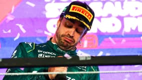 Fernando Alonso après le GP d'Arabie saoudite en mars 2023