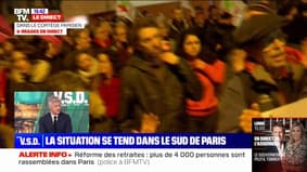 Réforme des retraites: 4.000 manifestants réunis dans le 13e arrondissement de Paris, selon la police