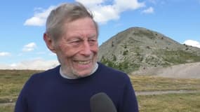 François Labande, écrivain et défenseur de la montagne dans les Hautes-Alpes, le 1er septembre 2021.