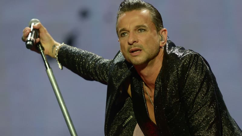 Dave Gahan et son groupe Depeche Mode seront au festival Lollapalooza en 2018  l'hippodrome de Longchamp.