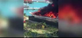 Un yacht de luxe prend feu aux Îles Vierges américaines 