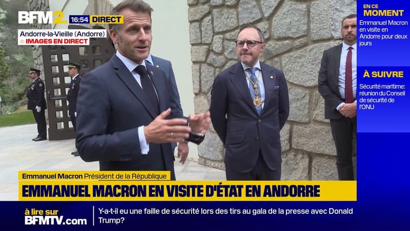 "Il faut être loin de toutes les caricatures": Emmanuel Macron revient sur sa critique des "mabouls qui disent qu'il faut se fâcher avec l'Algérie"