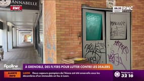 À Grenoble, des flyers pour lutter contre le trafic de drogue