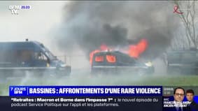 Bassines de Sainte-Soline: des affrontements d'une rare violence entre gendarmes et manifestants
