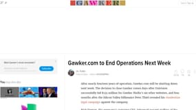 Gawker a perdu sa bataille judiciaire