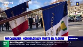 Forcalquier : Hommage aux morts en Algérie