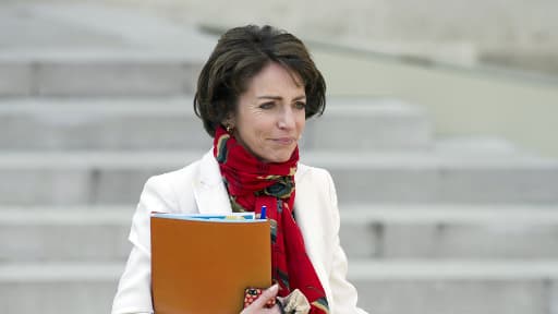 La PMA n'est pas à l'ordre du jour a affirmé dimanche la ministre de la Santé Marisol Touraine, ici le 26 mars à l'Elysée.