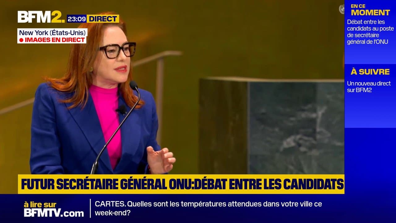 Maria Fernanda Espinosa se défend pour obtenir le poste de Secrétaire général des Nations unies