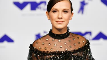Millie Bobby Brown en août 2017 lors des MTV Video Music Awards