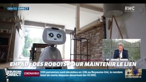 La chronique d'Anthony Morel : Des robots en Ehpad pour maintenir le lien - 20/04