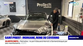Rhône: Morgane, reine du covering à Saint-Priest