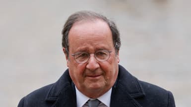 François Hollande à Paris le 10 mars