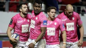 La joie des joueurs du Stade Français