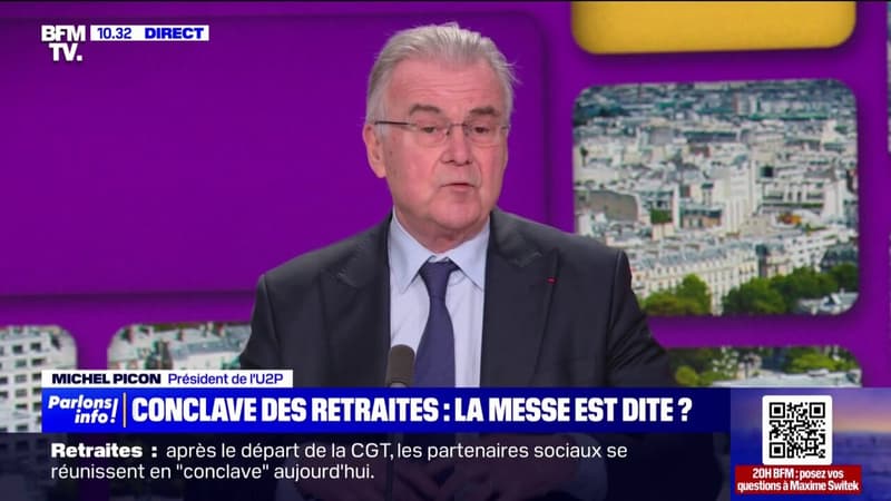 Retrait de l'U2P du conclave: On a décidé de partir car 62 ans, ce n'est pas tenable, indique son président