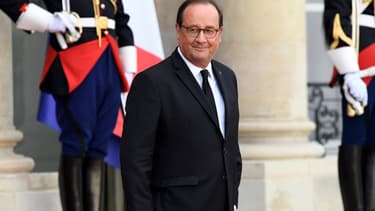 François Hollande à l'Elysée en septembre 2019.