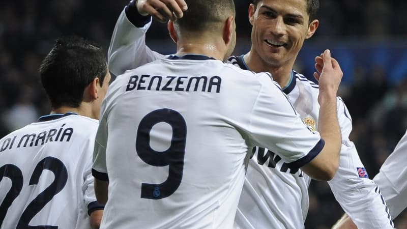 Karim Benzema et Cristiano Ronaldo