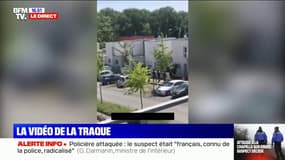 Les images de la traque du suspect à La Chapelle-sur-Erdre