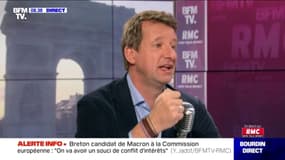 Pour Yannick Jadot, Michel Barnier aurait été un meilleur candidat à la Commission européenne