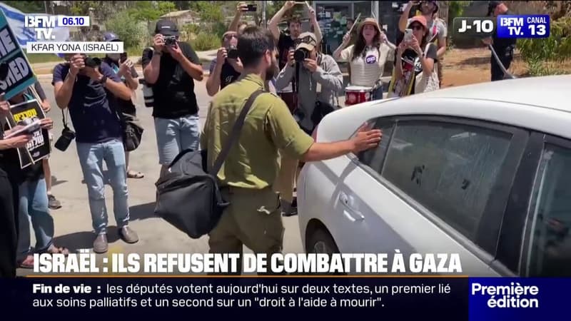 Ces réservistes israéliens purgent une peine de prison pour 