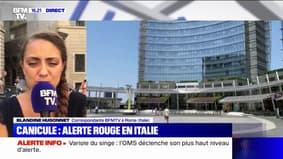 Italie: 16 villes placées en alerte rouge canicule