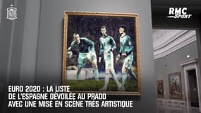 Euro 2020 : La liste de l'Espagne dévoilée au Prado avec une mise en scène très artistique