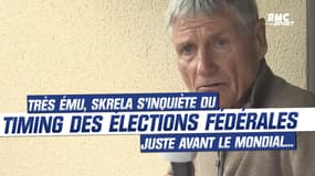 Rugby : très ému, Skrela regrette le timing des élections fédérales et veut protéger le XV de France