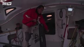Vendée Globe : De Broc est le premier à abandonner
