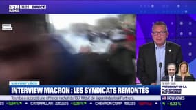 L'invité : Macron, comment les syndicats réagissent ? - 23/03