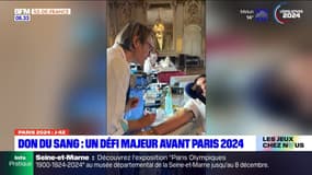 JO 2024: le grand défi du don du sang