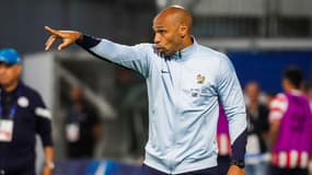Thierry Henry lors du match amical France-Paraguay (4-1), le 4 juillet 2024