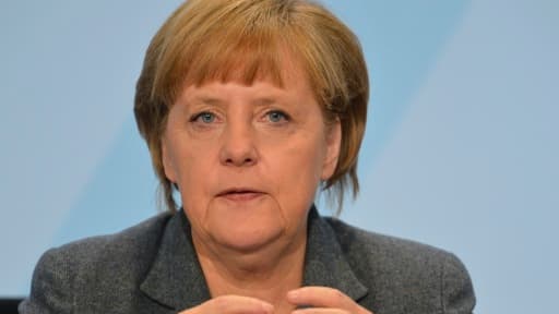 Angela Merkel a tenu à maintenir la pression sur la Grèce.