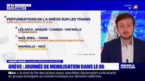 Grève à la SNCF: à quoi s'attendre ce jeudi dans les Alpes-Maritimes?