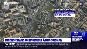 Draguignan: un incendie s'est déclaré dans un immeuble, une habitante évacuée par la police