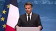 Emmanuel Macron en conférence de presse au G7