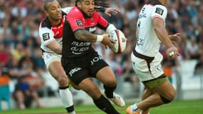 Ma'a Nonu a inscrit le troisième essai toulonnais contre Toulouse (33-23), ce dimanche au Vélodrome.