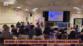 DÉCIDEUR : Le comité de pilotage des Espaces France Services à Sisteron