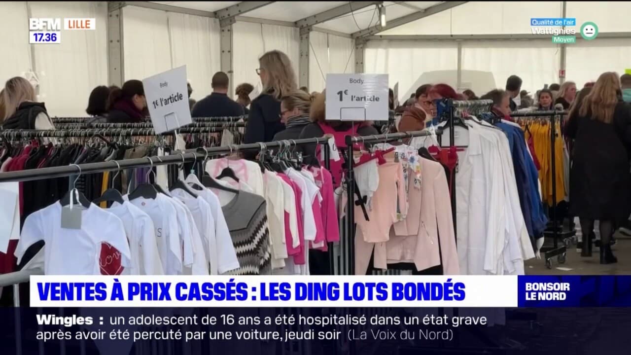 Pas-de-Calais: grande vente à prix cassés au relais Emmaüs de Bruay-la