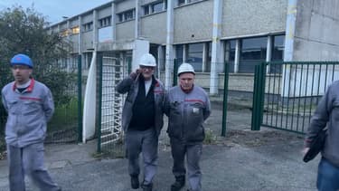 Des employés de la forge de Custines en Meurthe-et-Moselle