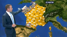 Une dégradation arrivera par le Nord-Ouest ce jeudi.