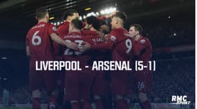 Résumé – Liverpool – Arsenal (5-1) – Premier League