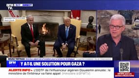 Propos de Donald Trump sur Gaza: "Avec Donald Trump, le risque est toujours de ne pas le prendre au sérieux", estime Bruno Tertrais, directeur adjoint de la Fondation pour la recherche stratégique