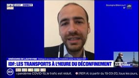 Paris: la ligne 13 du métro a été retardée par "des infiltrations" liées aux intempéries, explique Grégoire de Lasteyrie, délégué aux nouvelles mobilités pour la région Ile-de-France 